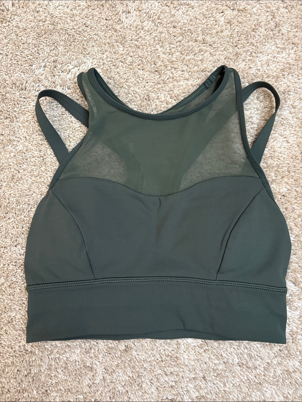 Lululemon Strappy Mesh Sports Bra